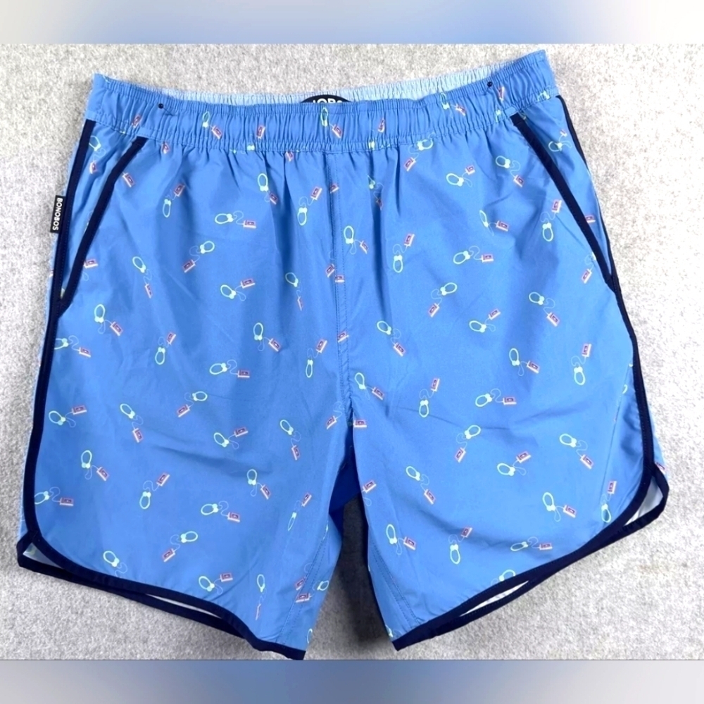 BONOBOS WALKMAN SWIM TRUNKS, 5"IN INSEAM SZ S